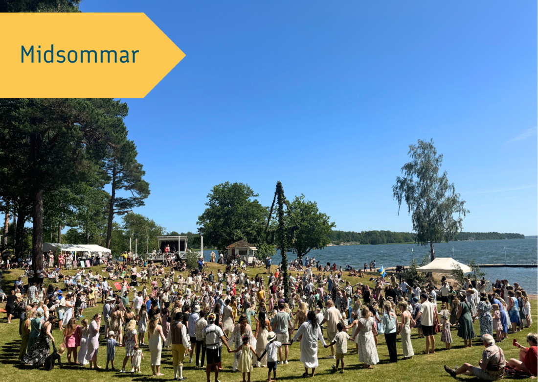Bild till evenamnget Midsommarfirande Hammarsbadet KustCamp
