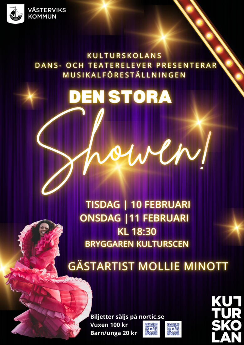 Bild till evenamnget Den Stora Showen – gästartist Mollie Minott