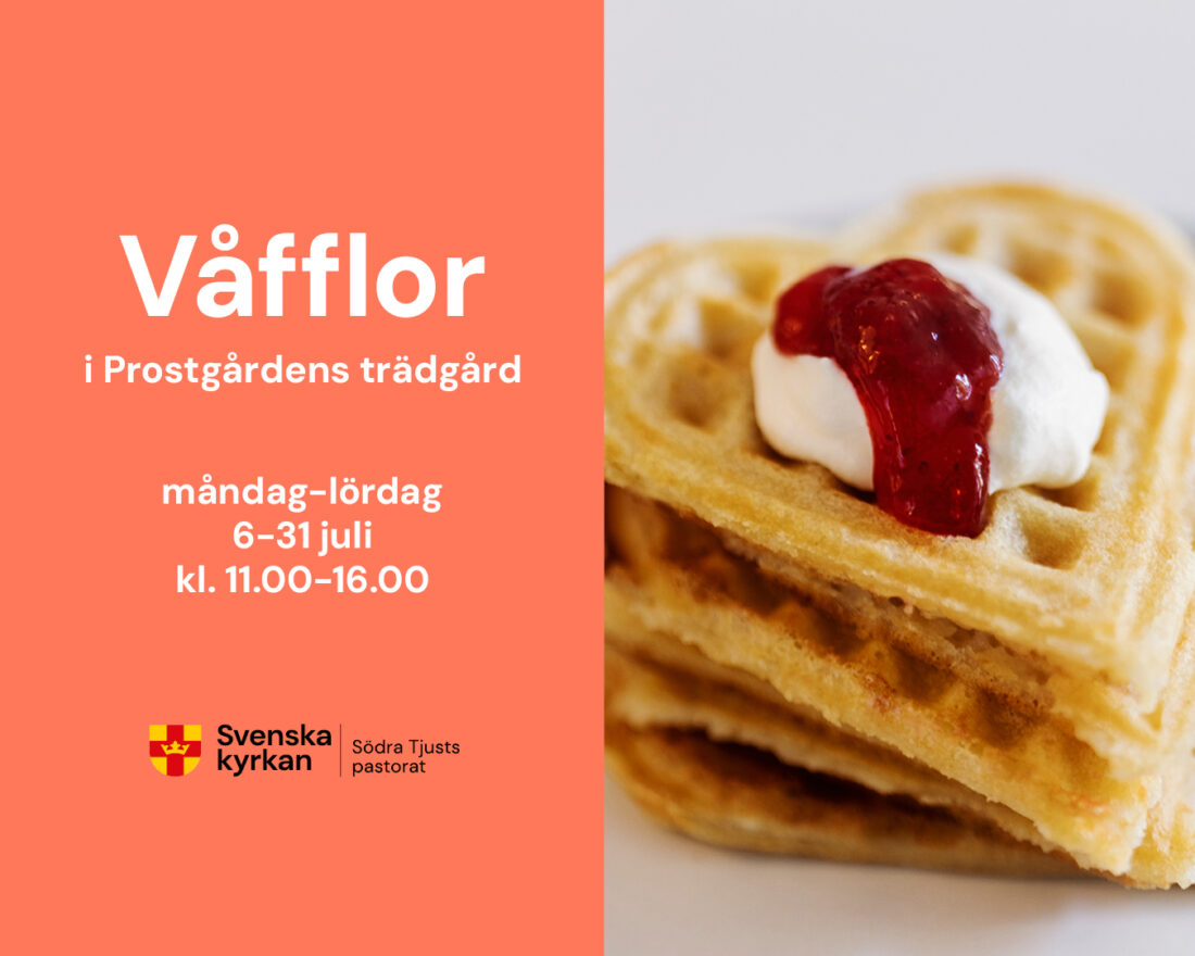 Bild till evenamnget Våffelcafé i Prostgårdens trädgård