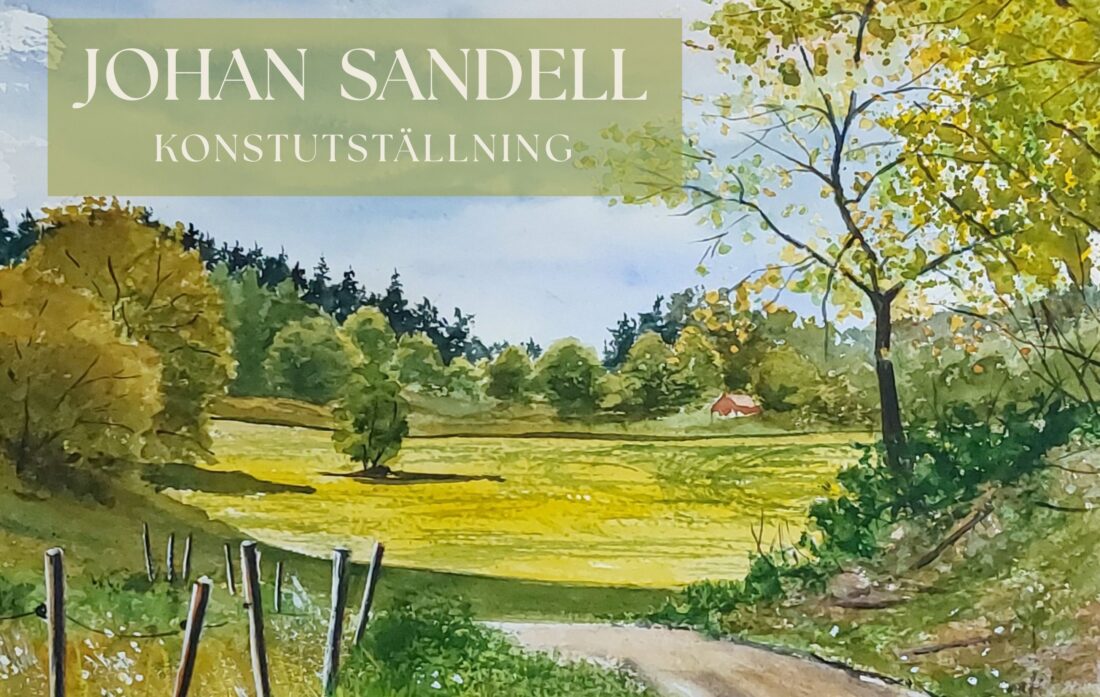 Bild till evenamnget Johan Sandell – Akvarellmålningar