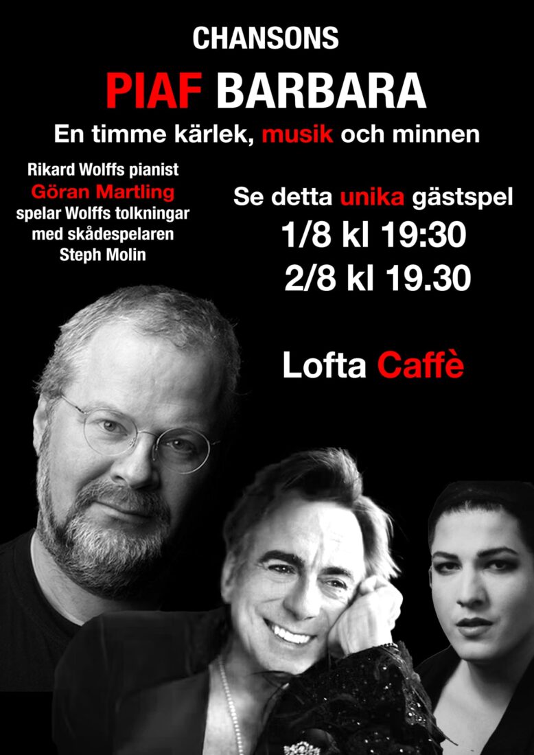 Bild som visar evenemanget Rikard Wolff – en timme kärlek, musik och minnen